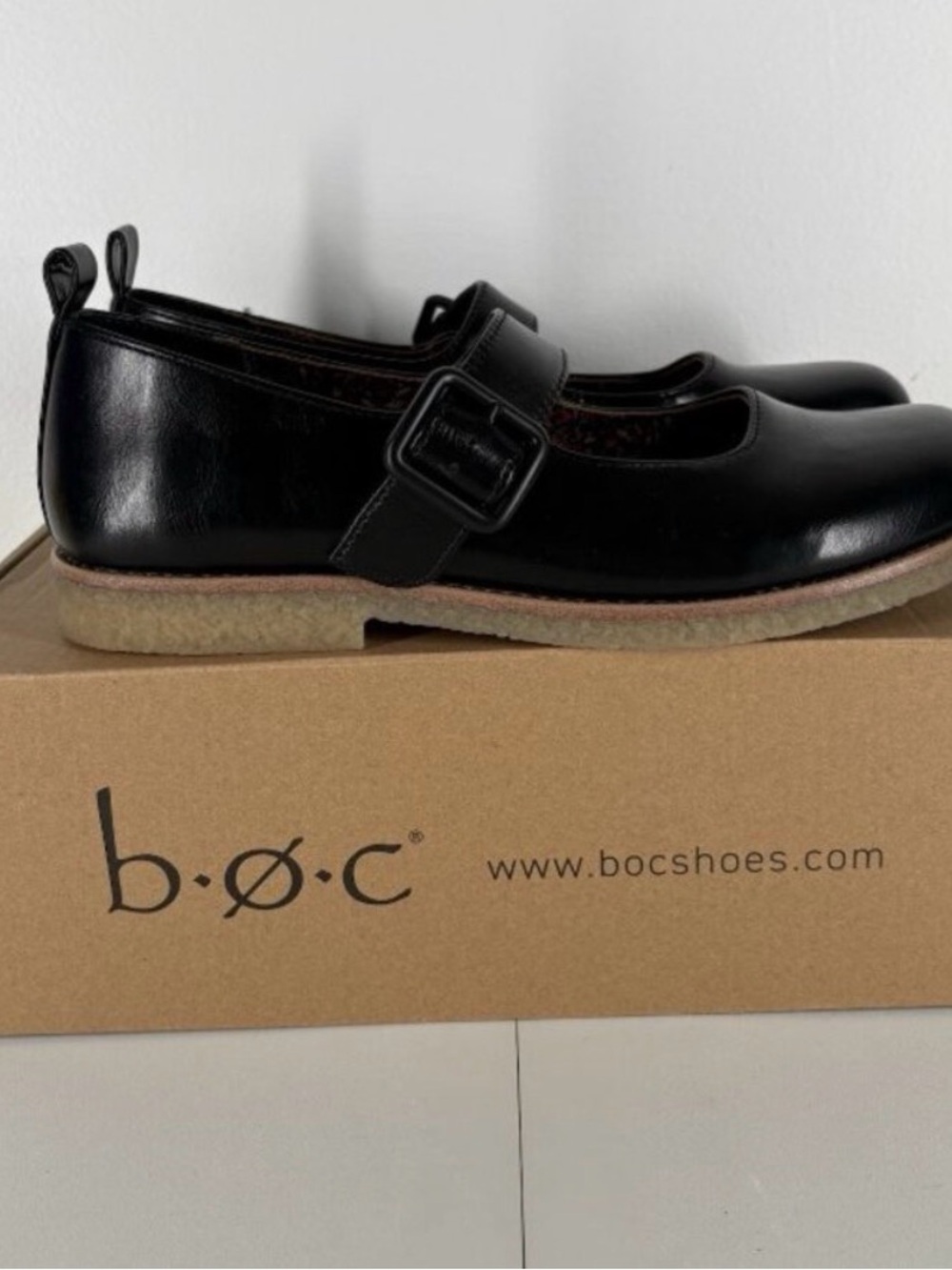 b.o.c. Womens Black Mary Jane LARA size 9.5